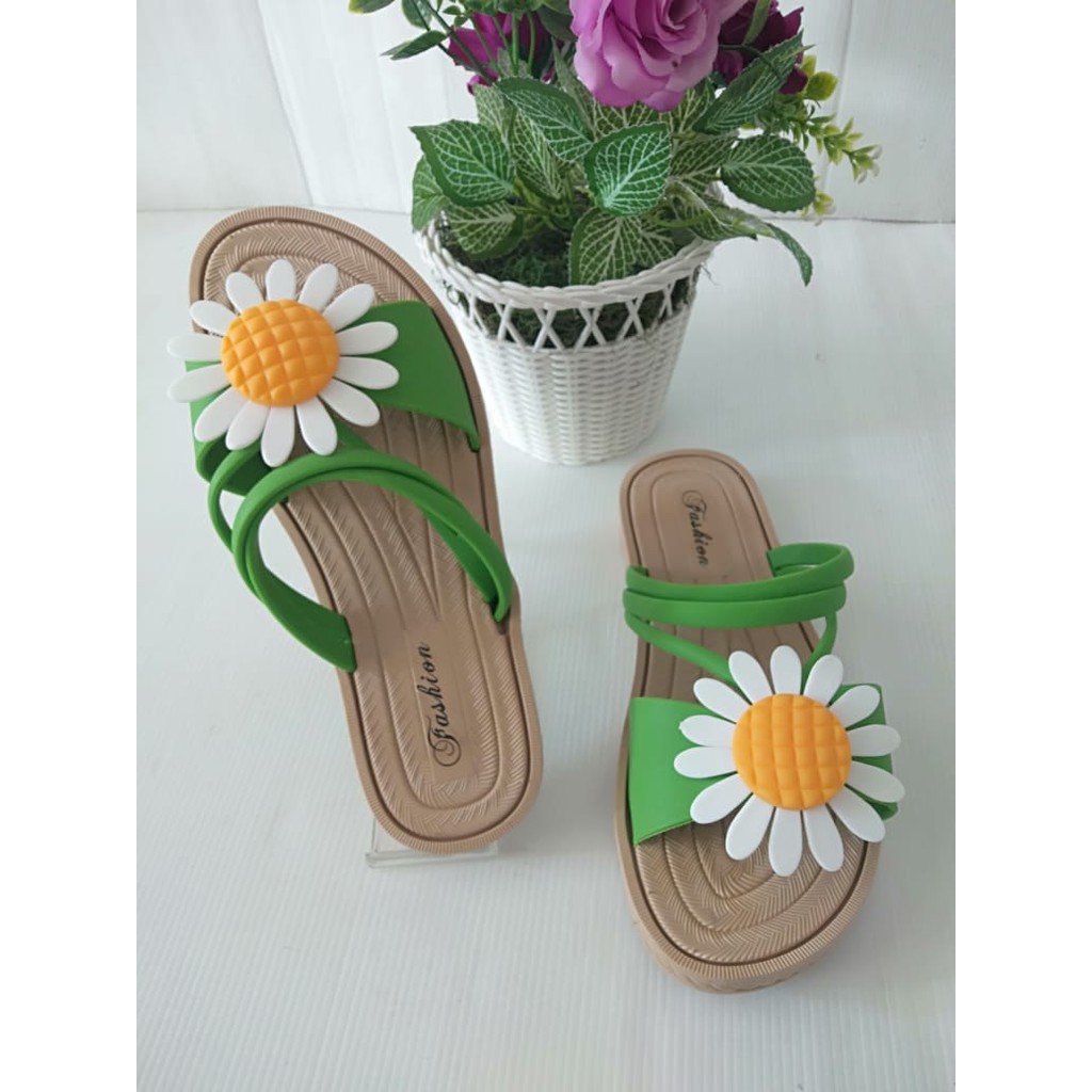 sogo mport SANDAL TALI Sepatu Sandal Wanita Teplek Sepatu Sandal Cewek Flat Jelly Kekinian