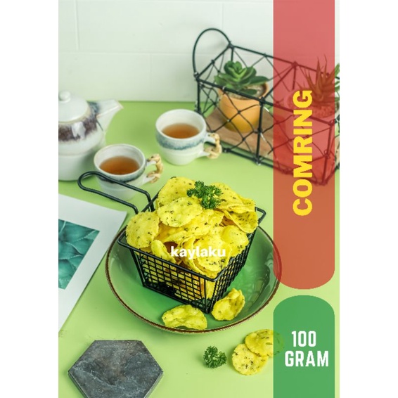 

Comring Renyah 100 grm / keripik Comro kering