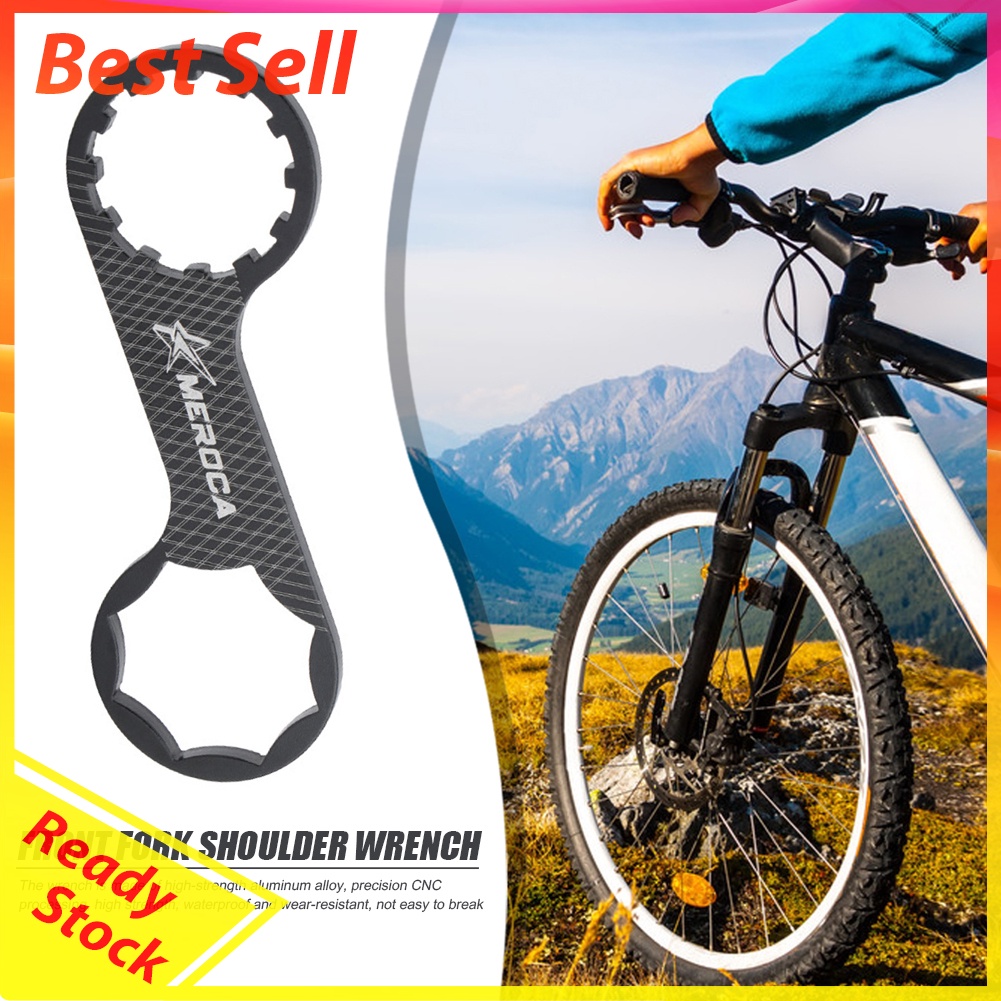 Bicycle Front Fork Cap Wrench Spanner MTB Bike Disassembly Removal Tools