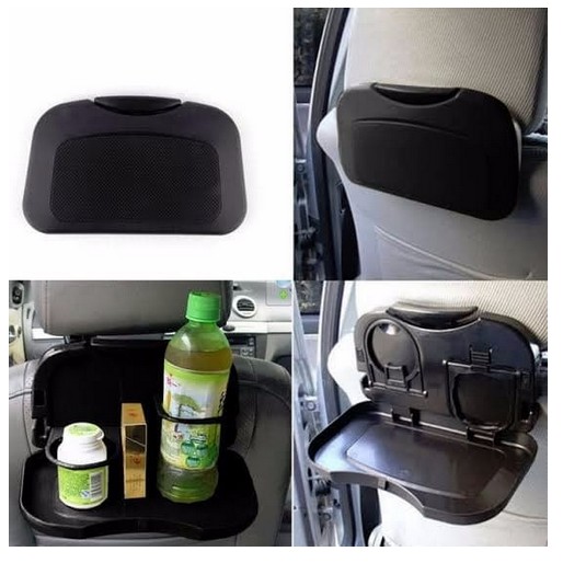 MEJA MAKAN LIPAT Mobil Gantung Belakang Jok travel car dining tray tempat minuman table