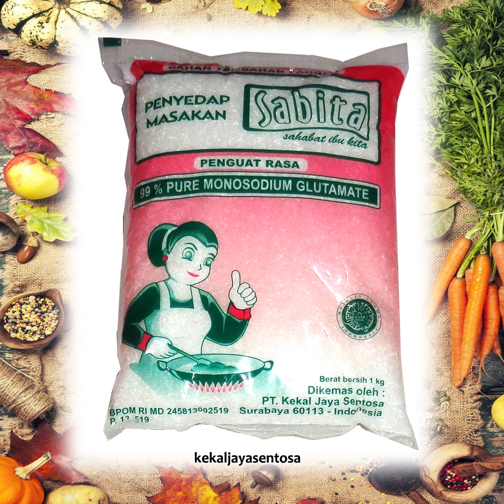 

Sabita Penyedap Masakan MSG 1kg