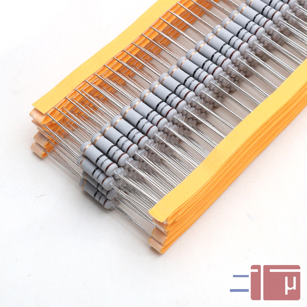 Resistor 18R 18 Ohm 2W Metal Oxide 5% Taiwan Kaki Tembaga