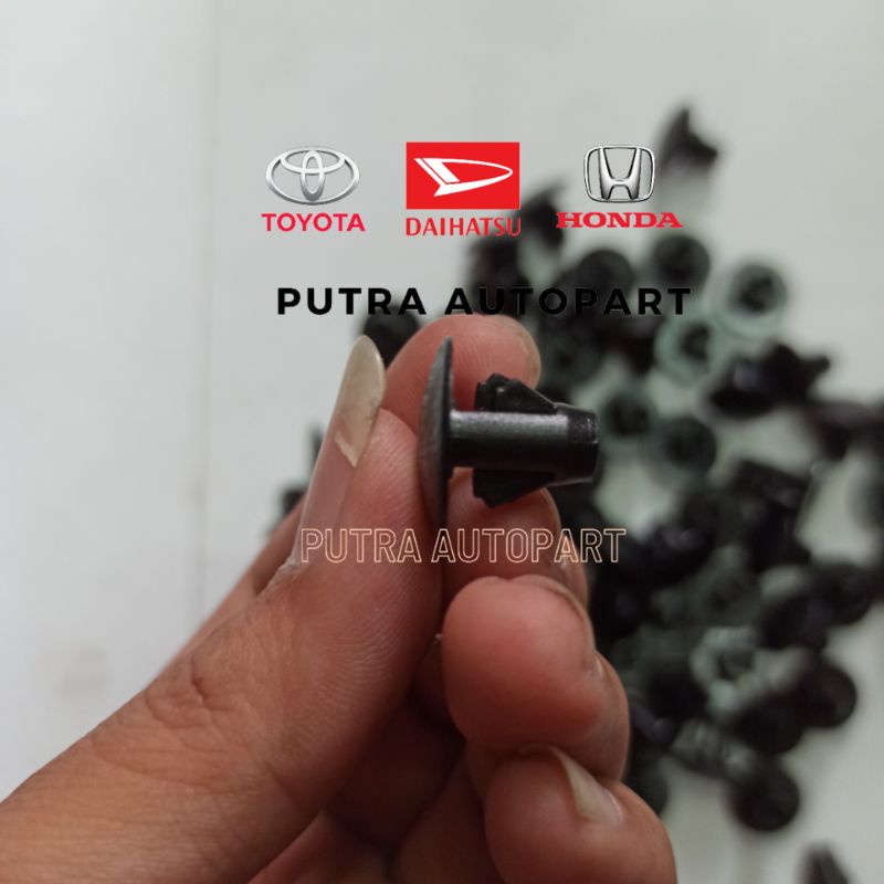 klip / kancing seal liner fender innova fortuner hilux harga satuan