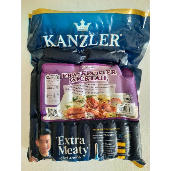 

Kenzler Sosis Frankfurter Cocktail 500gr