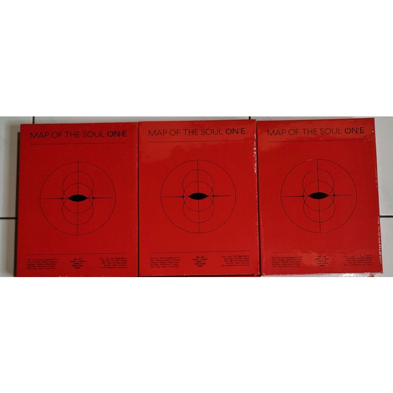 [READY STOCK] BTS MAP OF THE SOUL MOTS ONE DVD TANPA PC (MINUS PHOTOCARD)