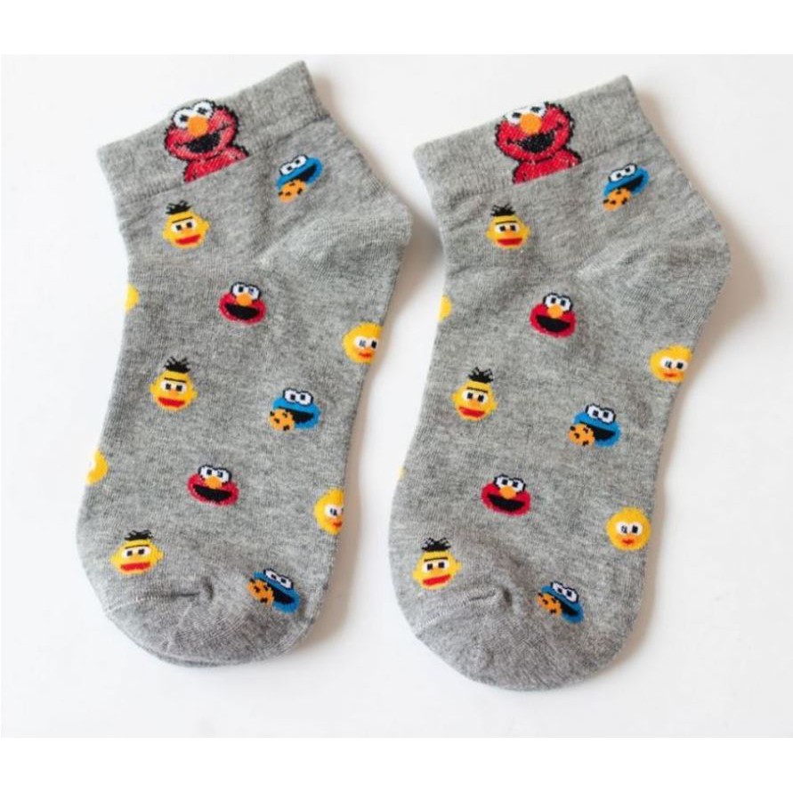 ELMO - Kaos Kaki Pendek Semata Kaki/ Kaos Kaki Ankle Dewasa Wanita-KWME-001