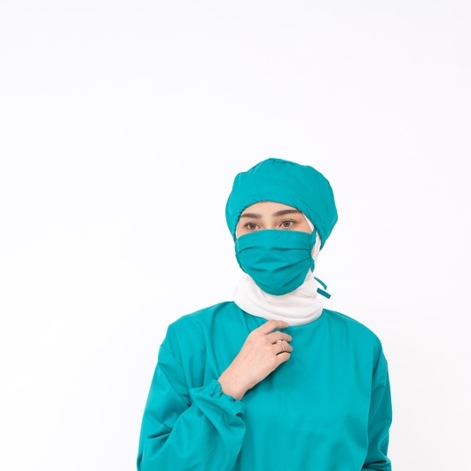 head cap untuk medis perawat dokter