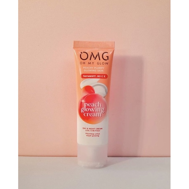 OMG Peach Cream OMG Facial Wash Peach OMG Peach Toner Glowing