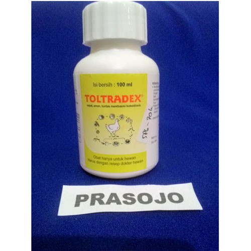 Toltradex 100 ml obat koksidiosis pada hewan