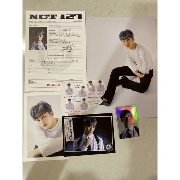 mark sg21 set nct 127, mark pc benefit dream aladdin