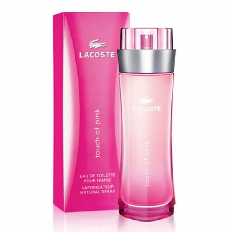 Touch Of Pink Lacoste Parfum EDT Wanita 90ml