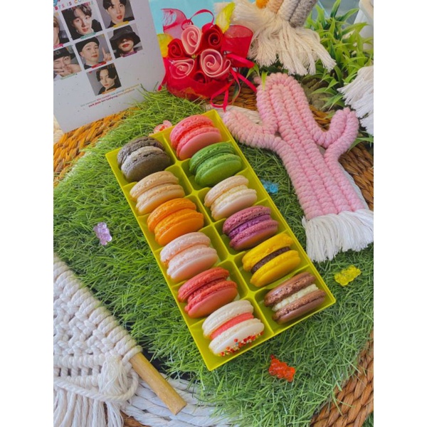 

reguler macaron isi 12
