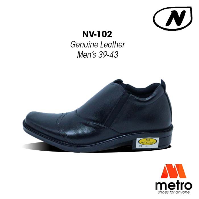 SEPATU - SEPATU PRIA - SEPATU PANTOFEL KULIT SEPATU BOOT NEVILLE NV102 UKURAN 39-43