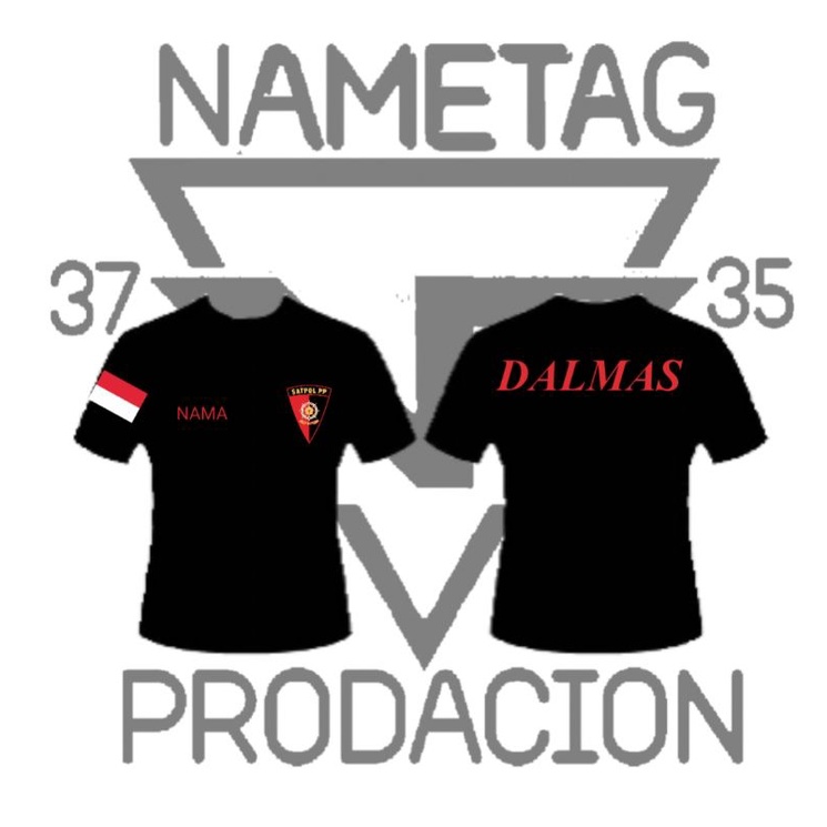 Kaos Pol PP Dalmas/baju DALMAS