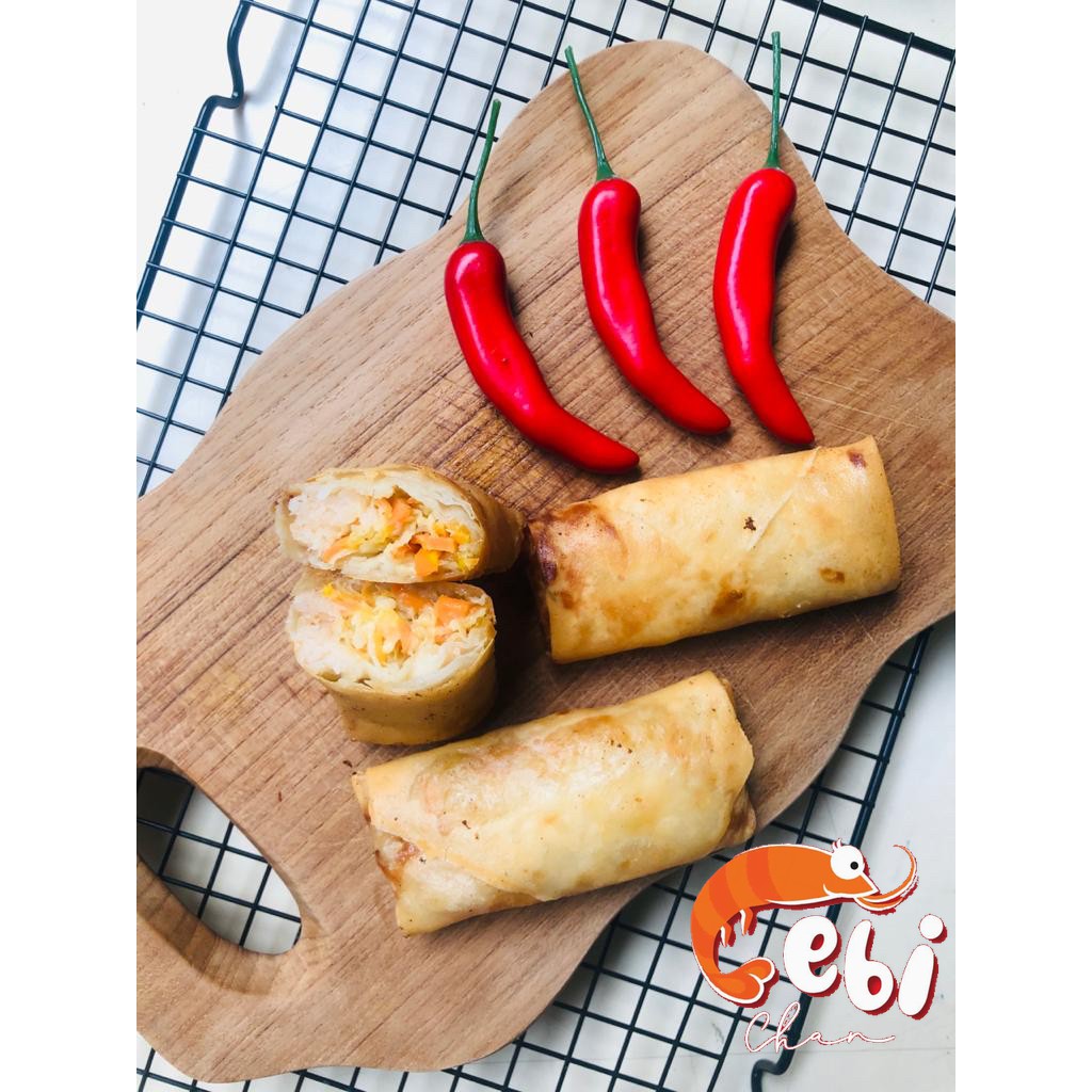 

Lumpia Udang 500gr (7-8pcs/pack)