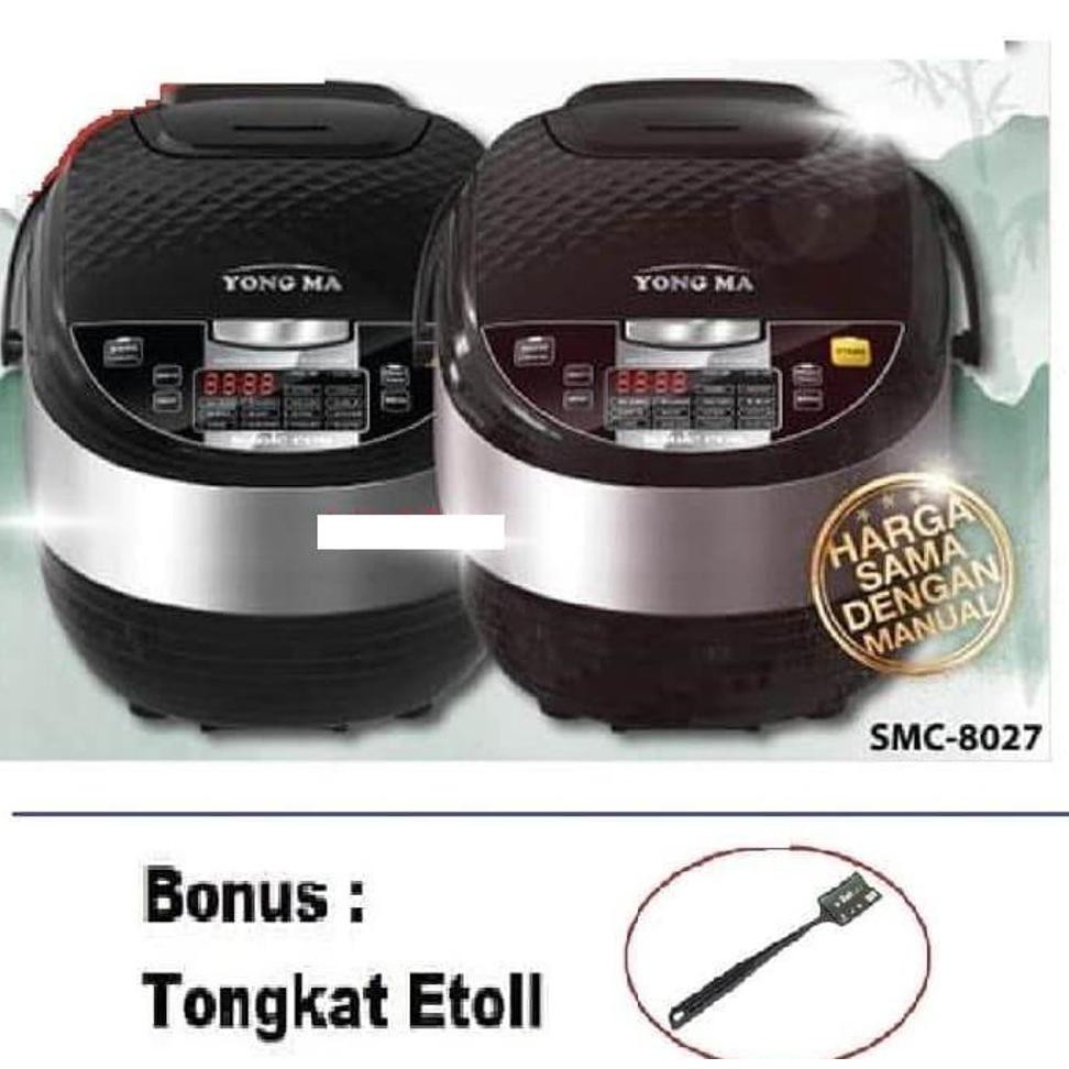 Promo Yong Ma Digital Rice Cooker Eksklusif