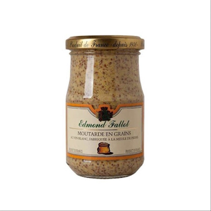 

edmond fallot moutarde en grains 210gr | saus | dressing