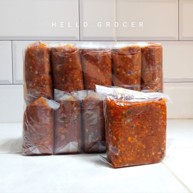 

SAMBAL PECEL PEDAS ASLI JAWA TIMUR 100gr (KEDIRI)