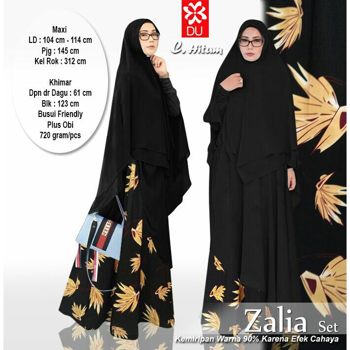 GAMIS PREMIUM ZALIA SYARI - SUPPLIER BAJU HIJABERS