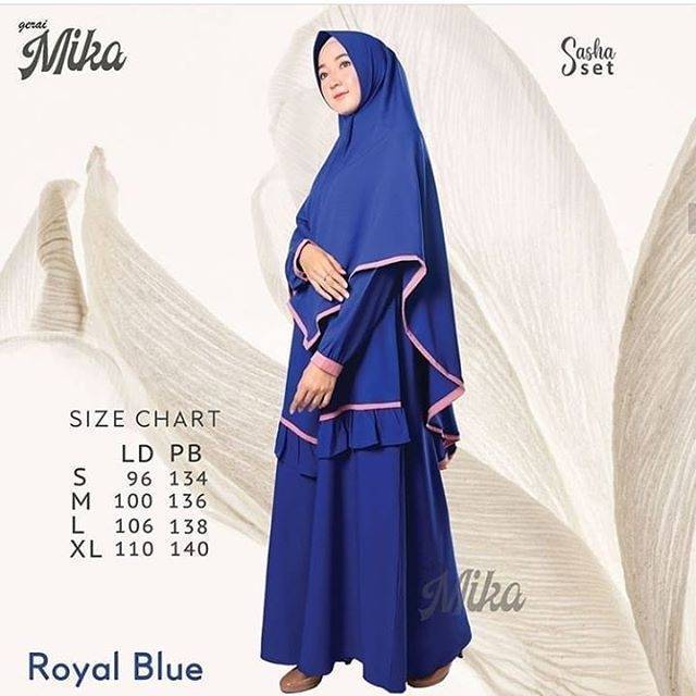Gamis Sasha Set by Gerai Mika Original