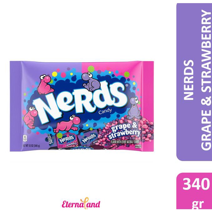 

NERDS GRAPE STRAWBERRY 340.1 G (12 OZ)