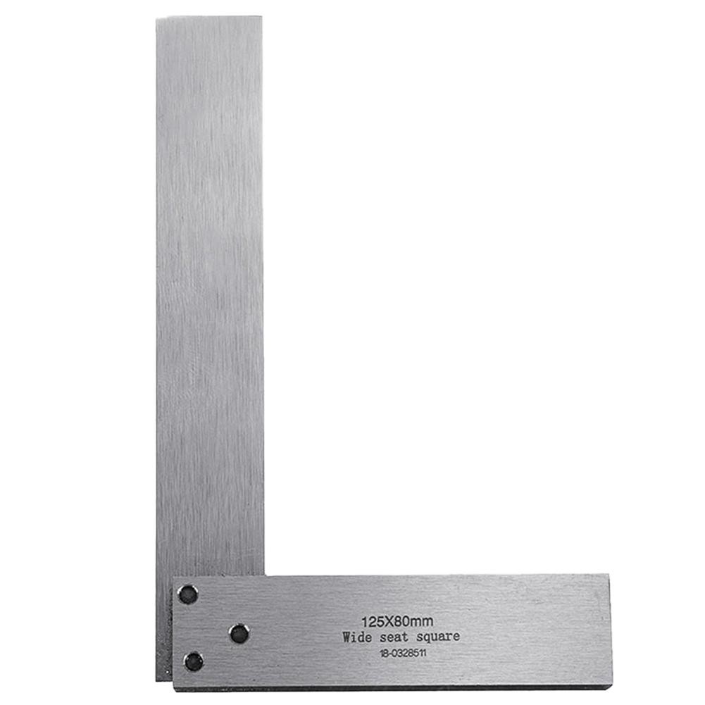 Machinist Square 90/º Right Angle Engineer Set Precision Ground Steel Hardened Angle Ruler COD