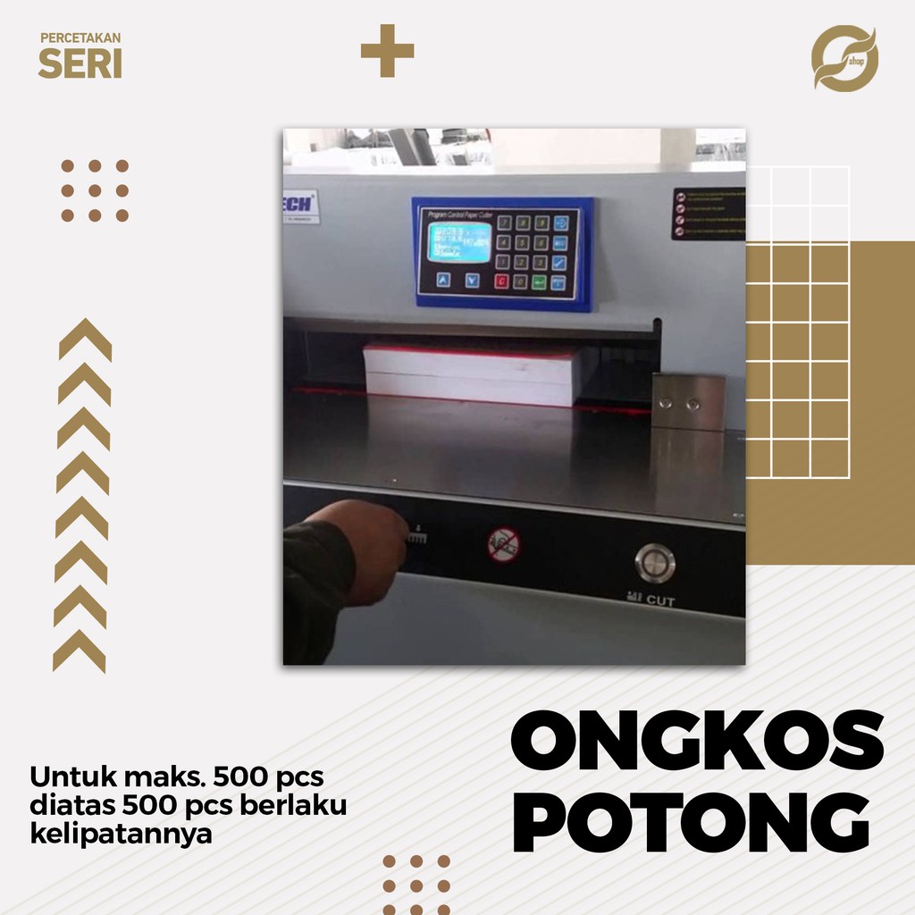 

Ongkos potong kertas