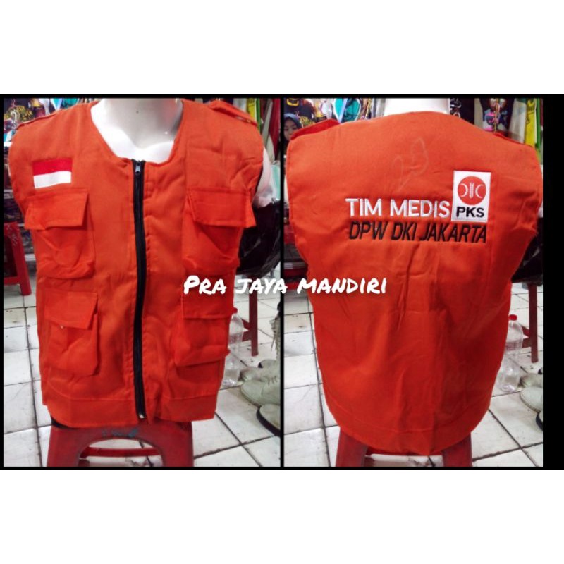 Rompi Partai PKS#Tim PKS#Costum bordir