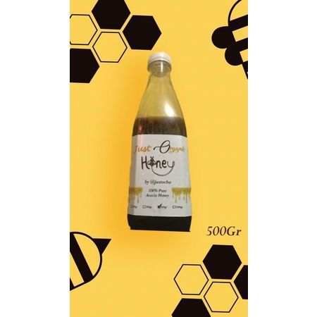 

Just Organic Honey (500gr) Madu Murni Akasia
