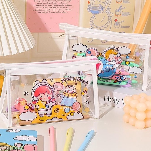 

Tempat Pensil Pouch Transparant