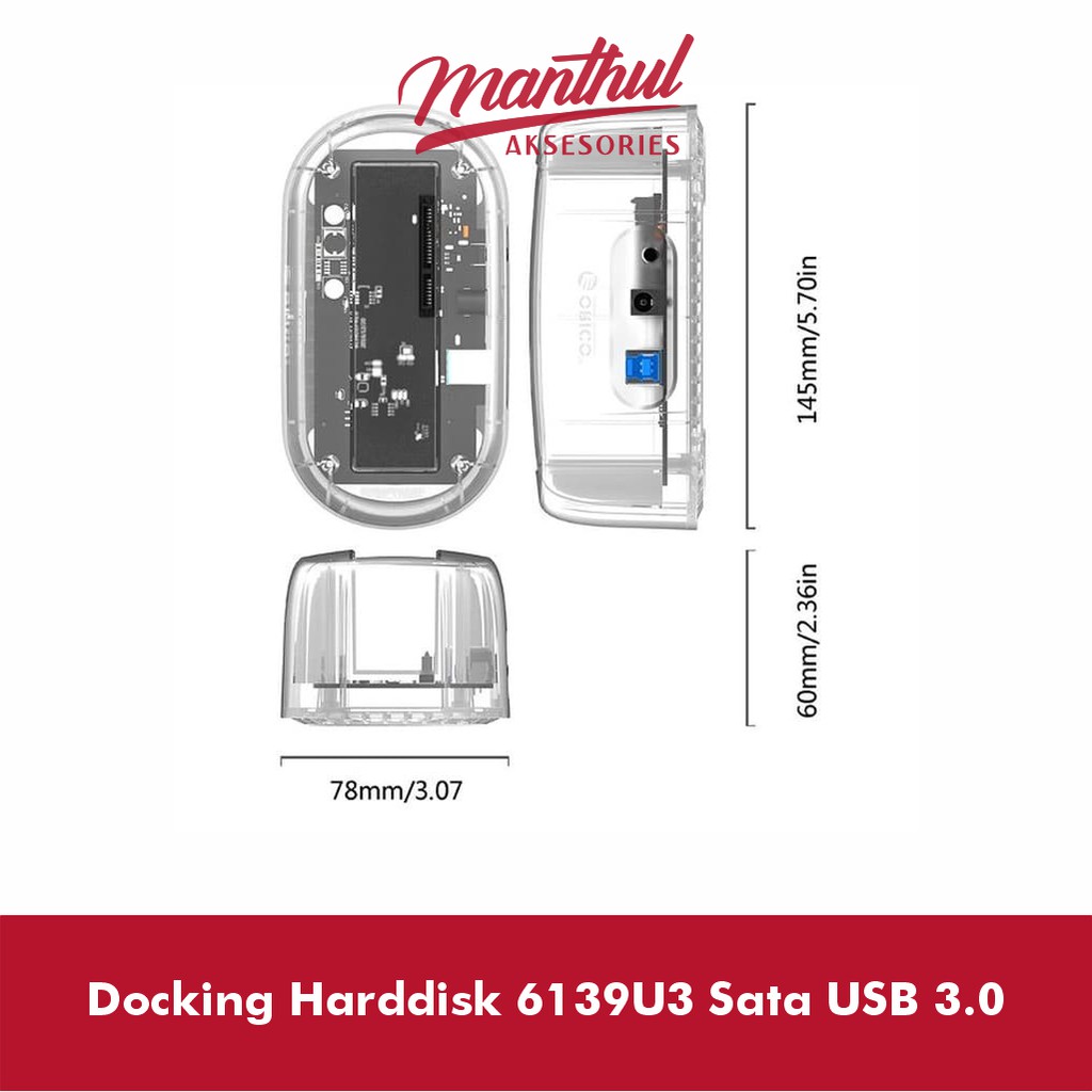 Docking Harddisk 6139U3 Sata USB 3.0