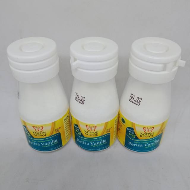 

VANELI CRYSTAL, PERISA VANILLA, BAHAN TAMBAHAN PANGAN Rp.4.950/ 20gr