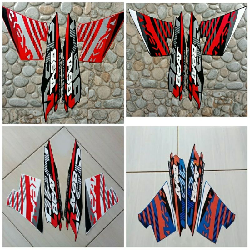 striping Motor Honda Beat cw 2021