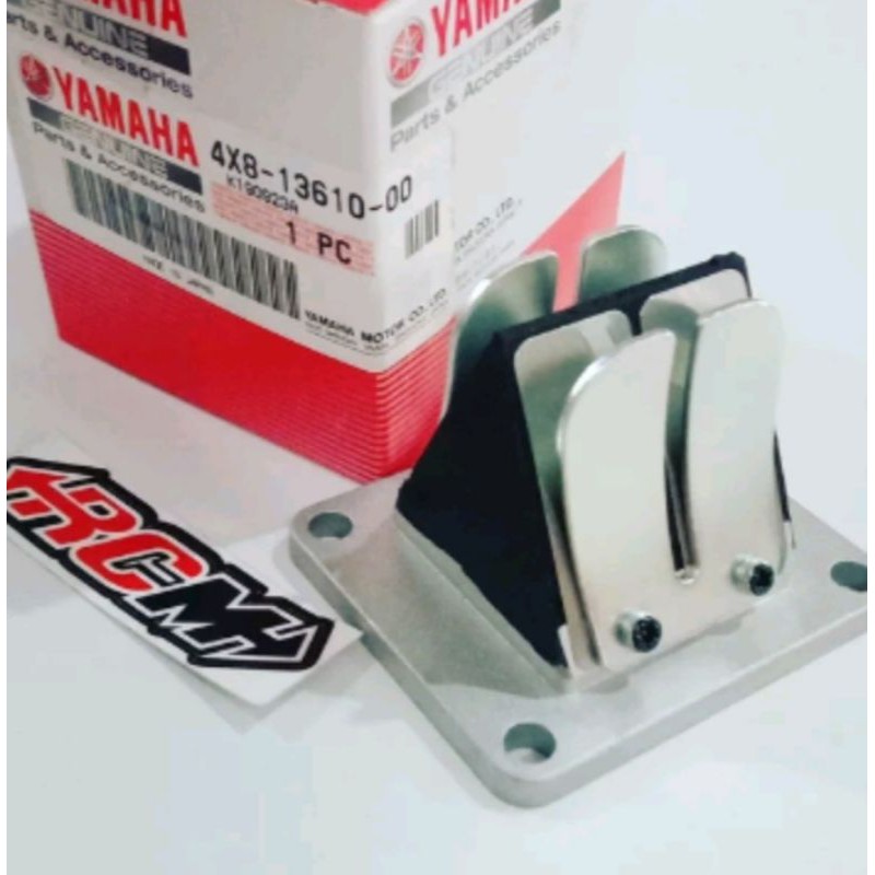 MEMBRAN REED VALVE ASSY RUMAH MEMBRAM RXKING RX KING RXS SPESIAL SPECIAL ORI YGP JAPAN 4X8-13610-00