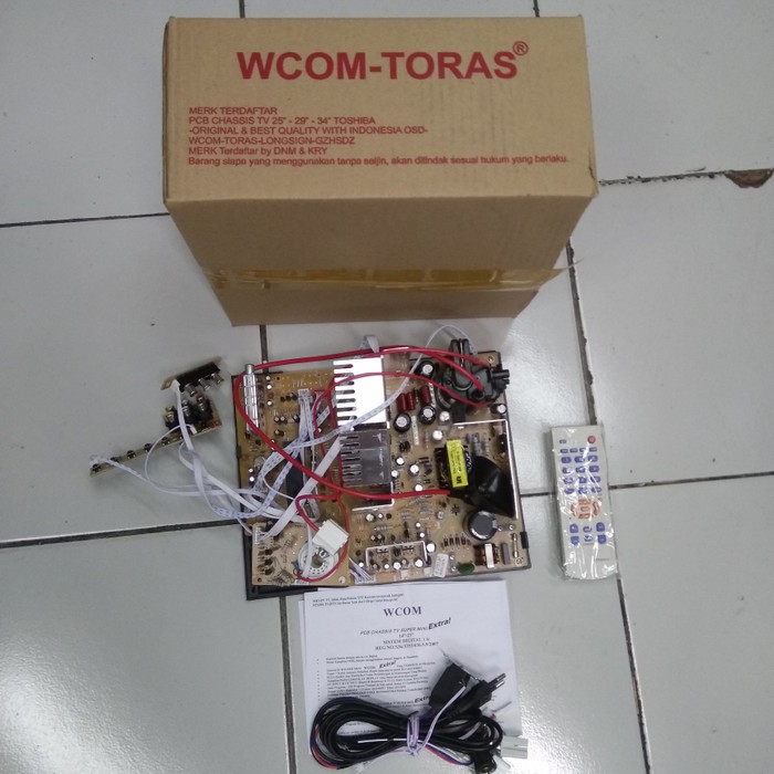 Mesin TV 14-21 untuk Tabung SLIM WCOM-TORAS