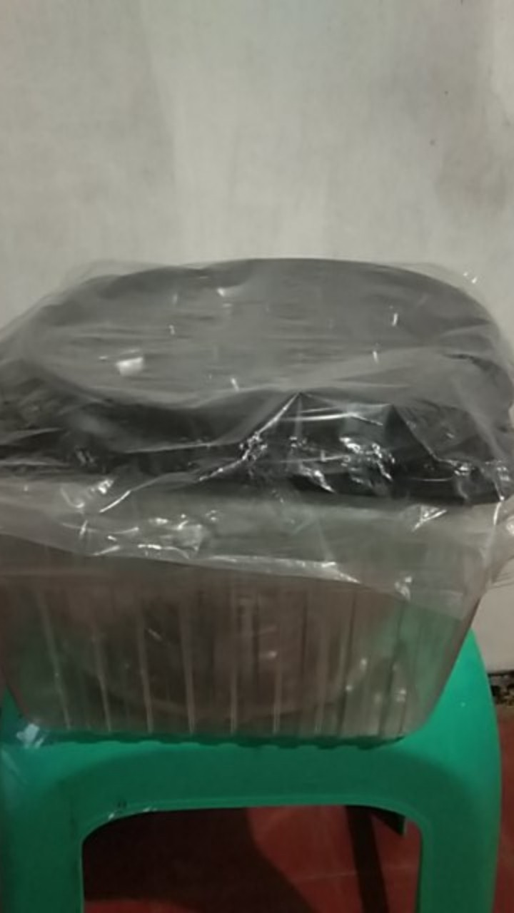 Mika Kue Tart Kotak Ct25/ Mika Bolu Kotak/ Mika Nampan/ Mika Tumpeng (isi 10pcs)