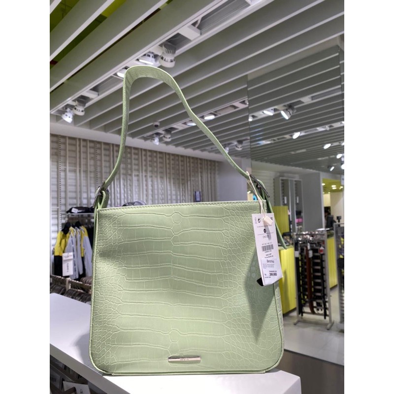 Jastip Bershka Shoulder Bag Motif Croco