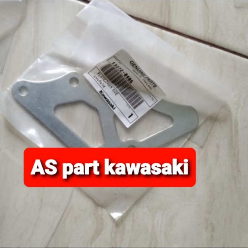 plat plate besi tensioner rantai klx 140 original kawasaki