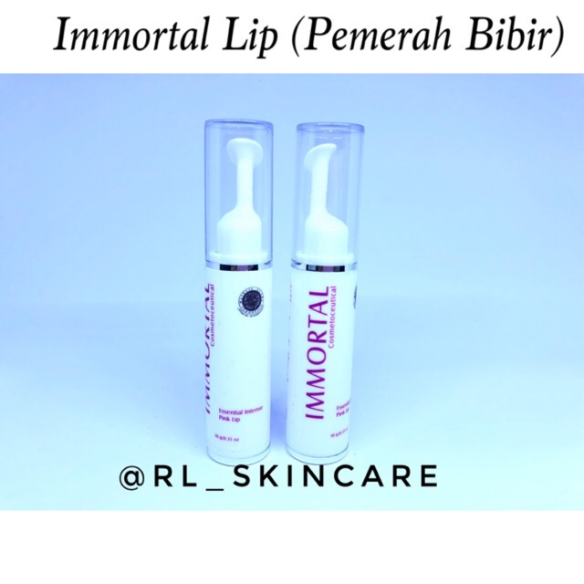 IMMORTAL LIP CARE (PEMERAH & PELEMBAB BIBIR)