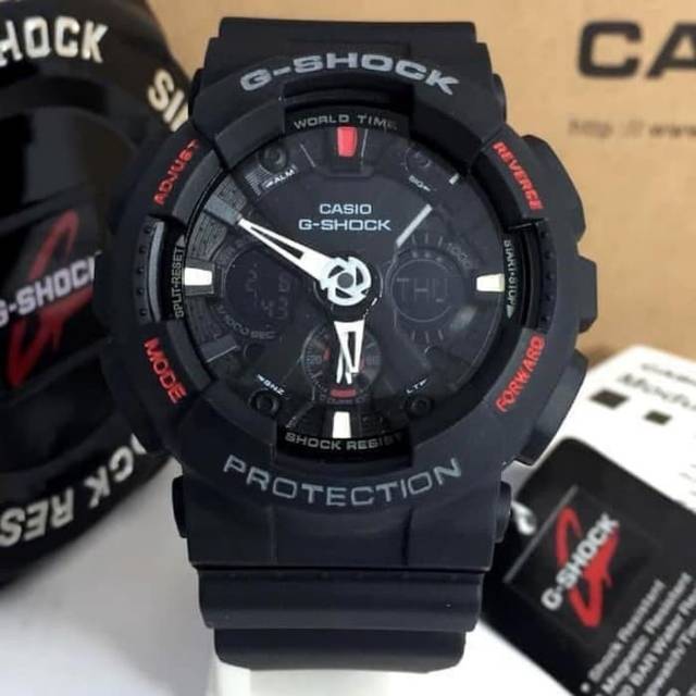 CASIO G-SHOCK GA120 BLACK ORI BM