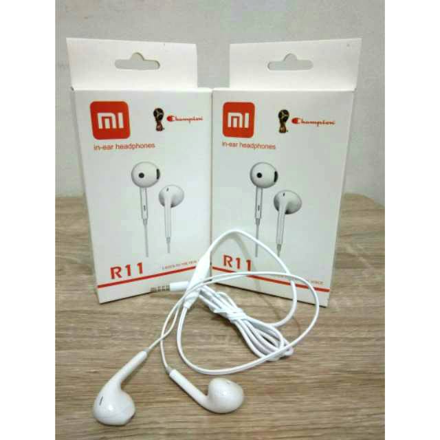 Headset Xiaomi R11 New / Handsfree Xiaomi / Earphone Earbuds Xiaomi