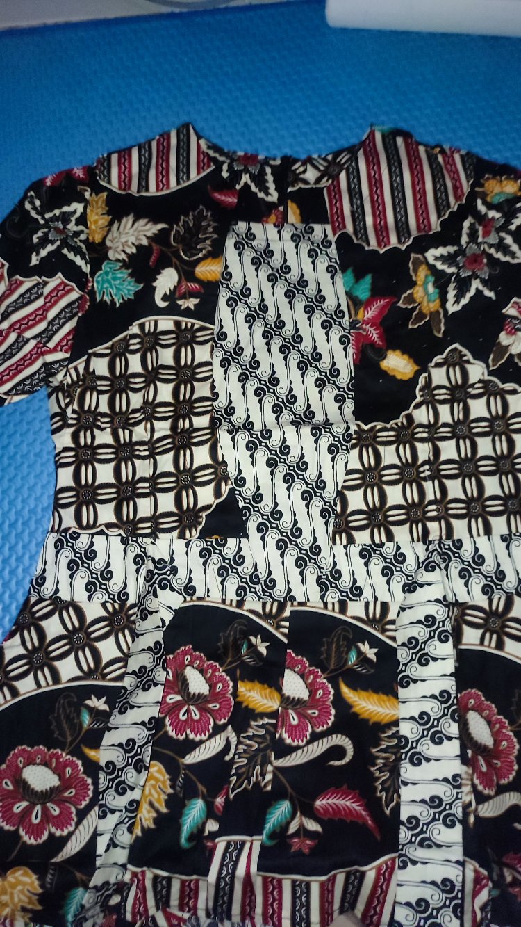 Batik Wanita - Atasan Blouse Batik Wanita Fashion 184 Size= Xxl