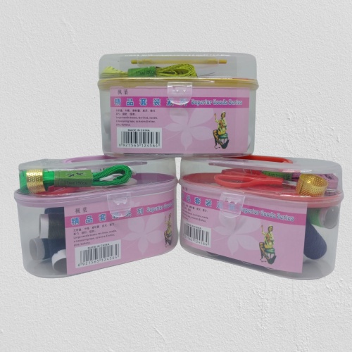 Kotak Set Peralatan Menjahit Kecil Lengkap/ Sewing Kit Box