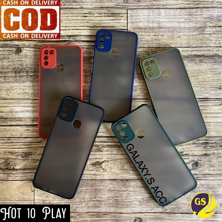 Poco M3 X3 NFC Infinix Hot 10 9 Play Hot 9 Hot 8 Note 8 7 Smart 5 4 Case Dove Matte Fuze Transparan