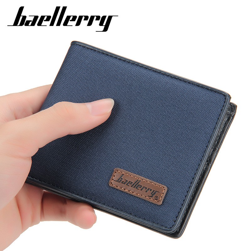 BAELLERRY D1869 Dompet Pria Bahan Kulit PU Leather Premium WATCHKITE WKOS
