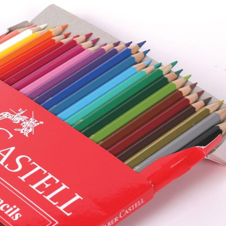

Diskon Sekarang Pensil warna Faber Castell 24 classic ( 1 set )