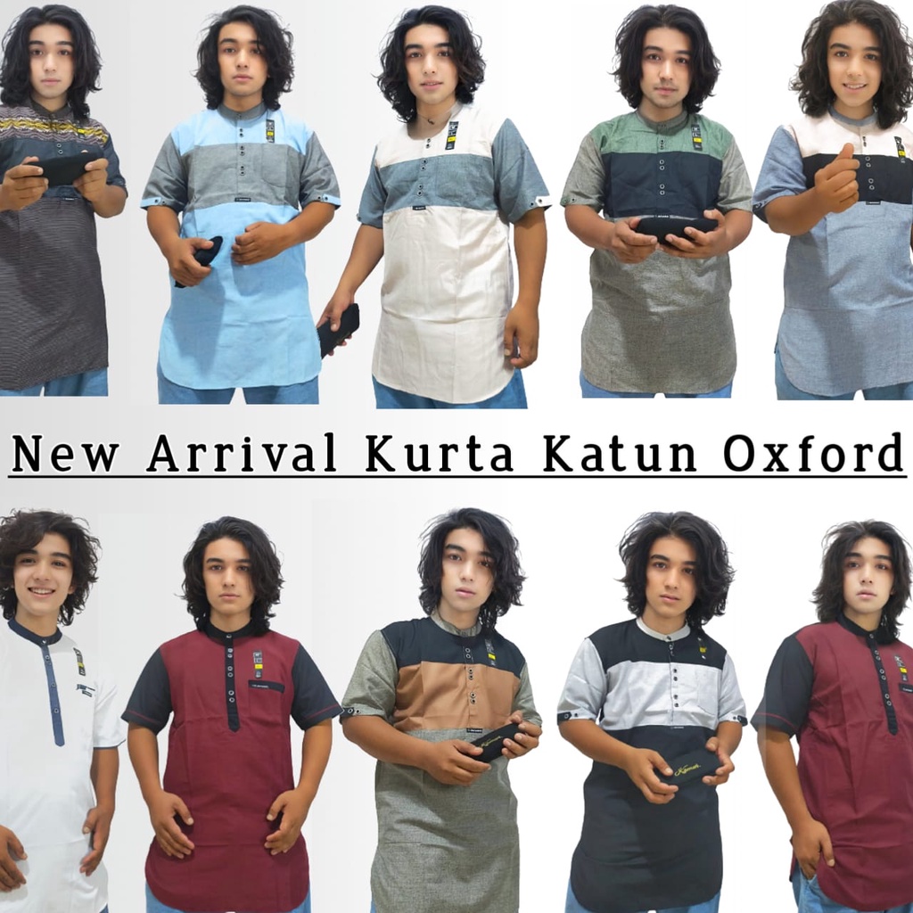 Baju Koko Kurta Premium Terbaru/Harga Grosir/Kameh