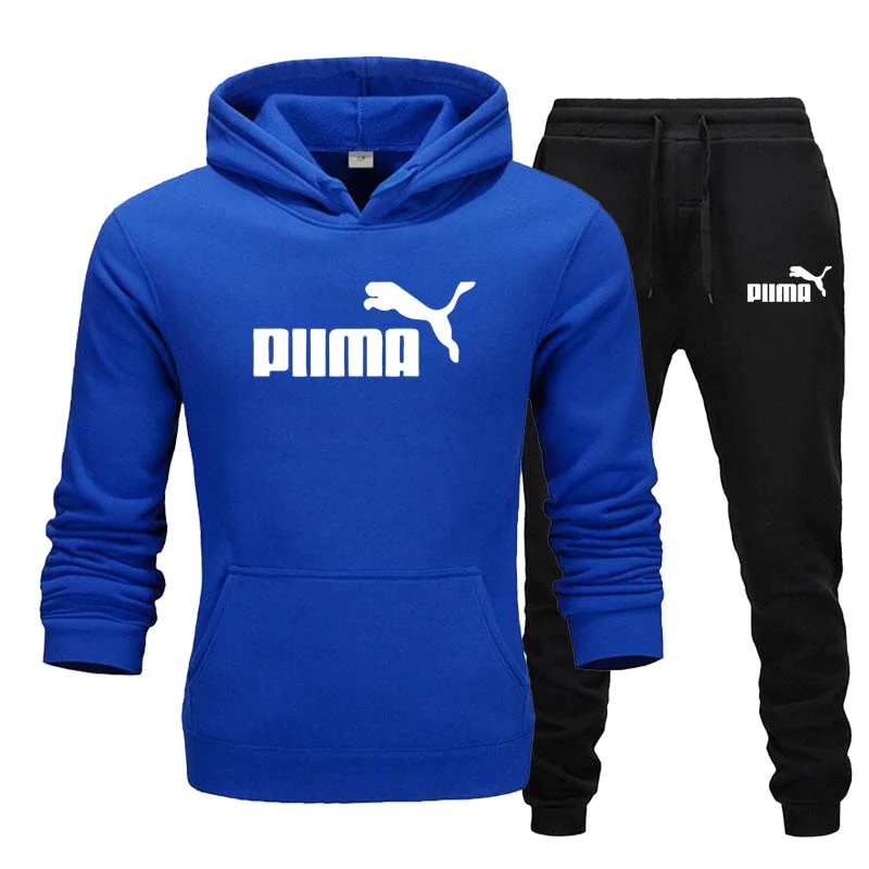 Setelan Celana Jogger &amp; Jumper Hoodie PUM4 II Set sweater Hoodie dan Celana Joger Panjang II SIZE M- XL ( Pria &amp; Wanita )