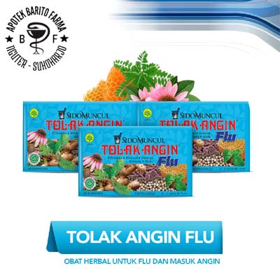 Tolak Angin Flu Sido Muncul - Flu Batuk Demam Pusing