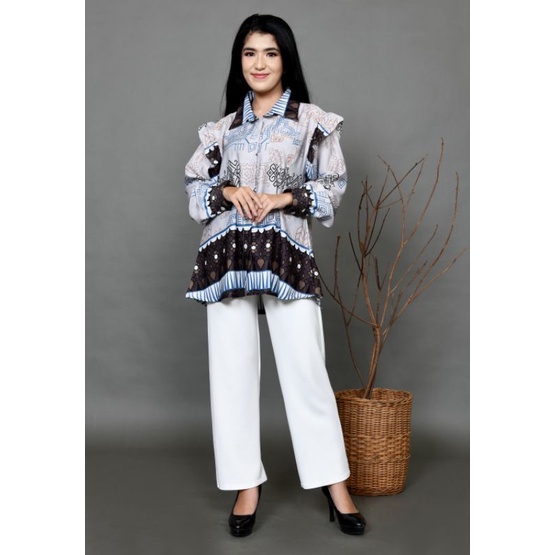 MIZU BLOUSE_BLOUSE JUMBO KEKINIAN XXL XXXL 5L-1